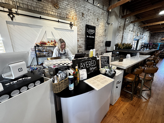 Layered serves big salads, huge burritos and more inside new home at The Association