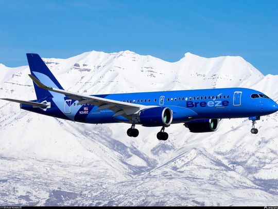 Montrose Regional Airport adds new airline 'Breeze Airways'