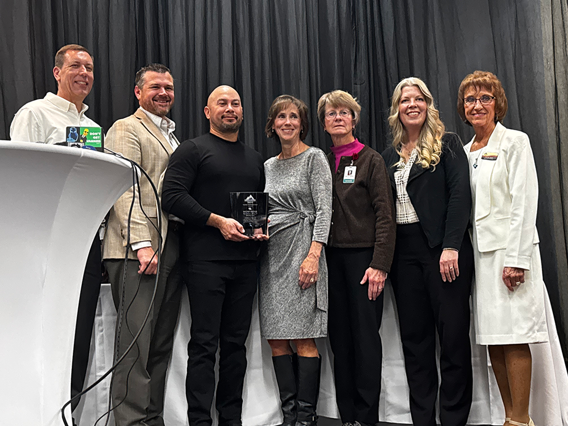 Montrose Regional Health receives 2025 MEDC Economic Development Award at annual luncheon