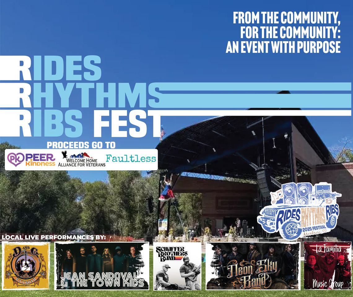 New Rides Rhythms & Ribs Festival to feature music and food; and it all goes to good causes