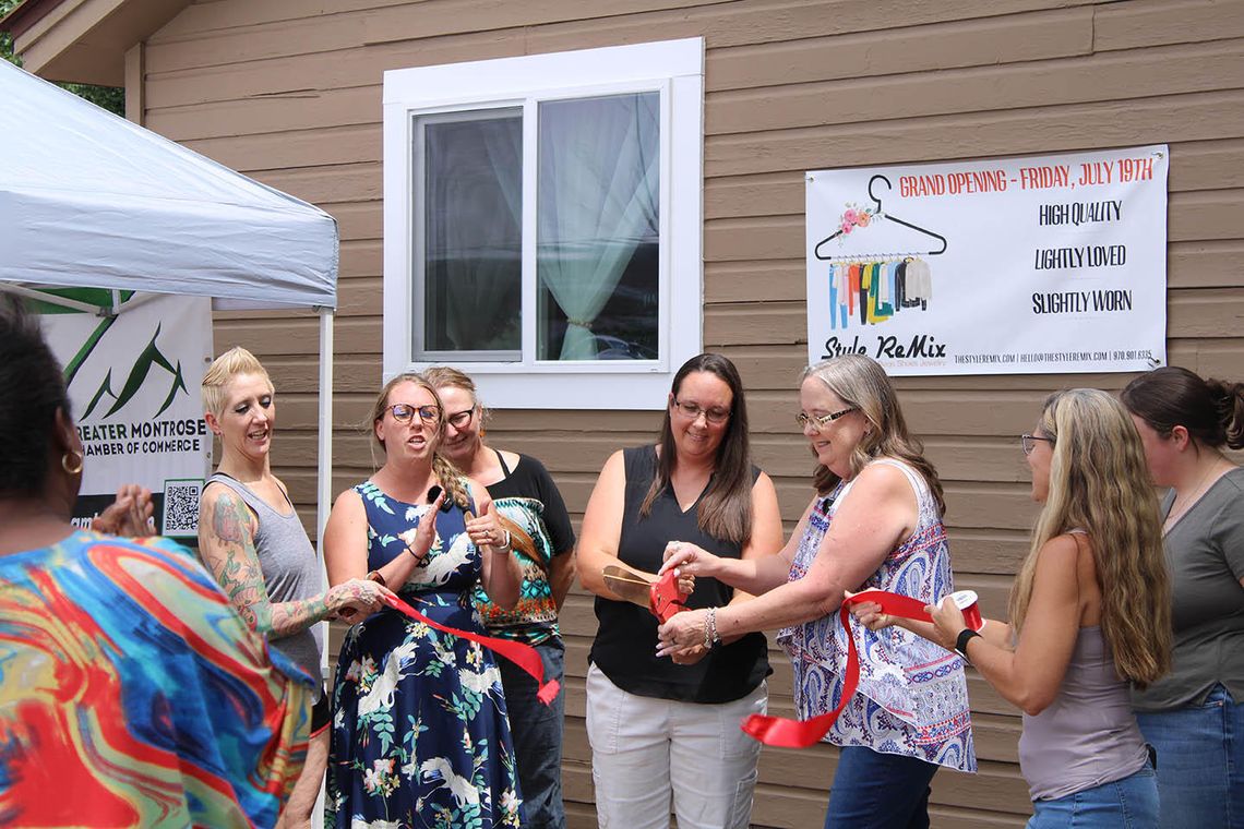 Style ReMix, a new resale boutique, held its grand opening last Friday