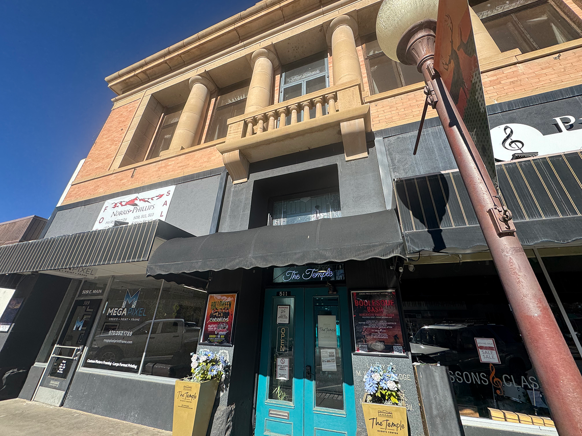 The Temple is listed for sale in downtown Montrose at just under a million. Several other downtown properties are also listed. The Temple is listed for sale in downtown Montrose at just under a million. Several other downtown properties are also listed.